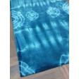 Handmade Woolen Shibori Cyan Blue Area Rug t-420 5x8
