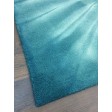 Handmade Woolen Shibori Green Area Rug t-516 5x8