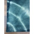 Handmade Woolen Shibori Blue Area Rug t-520 5x8