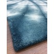 Handmade Woolen Shibori Cyan Area Rug t-540 5x8