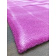 Handmade Woolen Shibori Purple Area Rug t-597 5x8