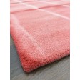 Handmade Woolen Shibori Lt.red Area Rug t-732 5x8