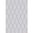 George TS3005 Light Grey / Red Wool Hand-Tufted Rug