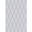 George TS3005 Light Grey / Purple Wool Hand-Tufted Rug