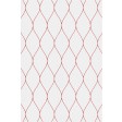 George TS3005 Silver / Red Wool Hand-Tufted Rug
